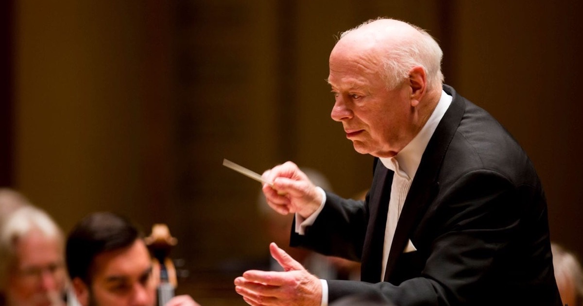 Official: Bernard Haitink to Quit Conducting