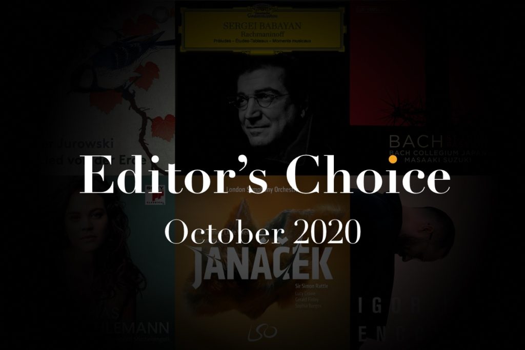 Editor's Choice: The Best New Classical Albums, October 2020