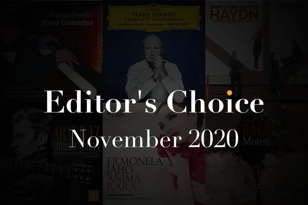Editor's Choice: The Best New Classical Music Albums, November 2020