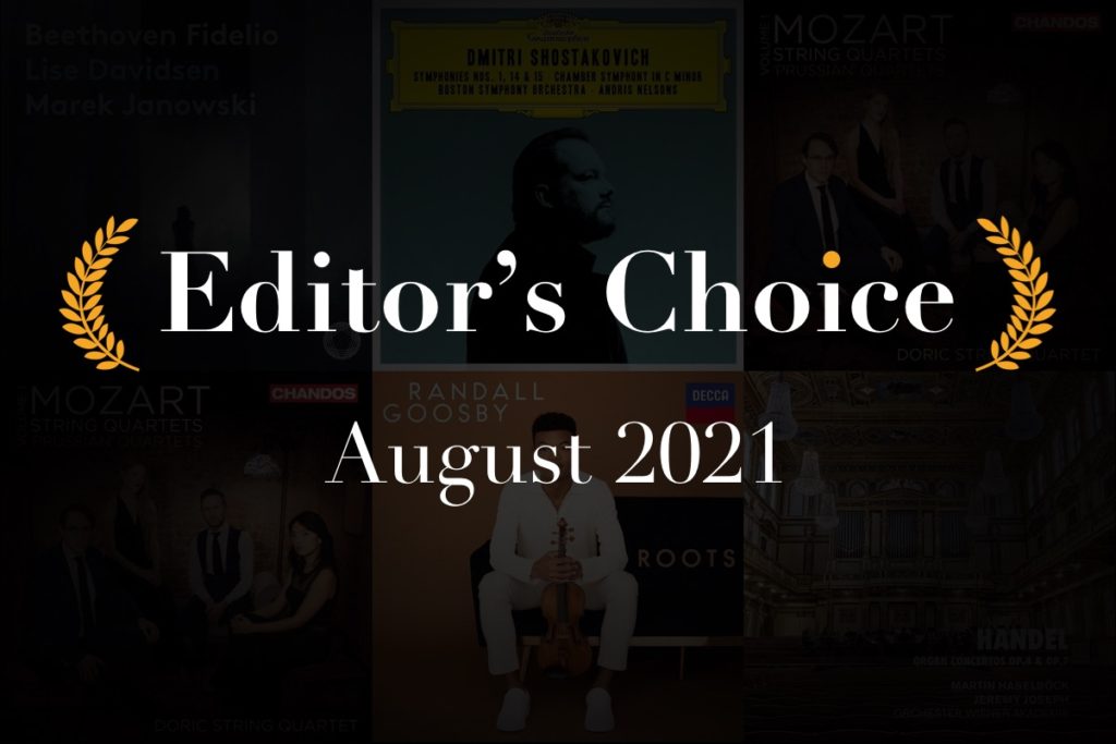 Editor's Choice: The Best New Classical Music Albums,  August 2021