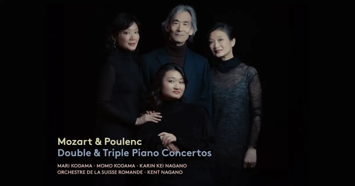 Review: Mozart & Poulenc - Concertos for 2&3 Pianos - Kodama, Nagano