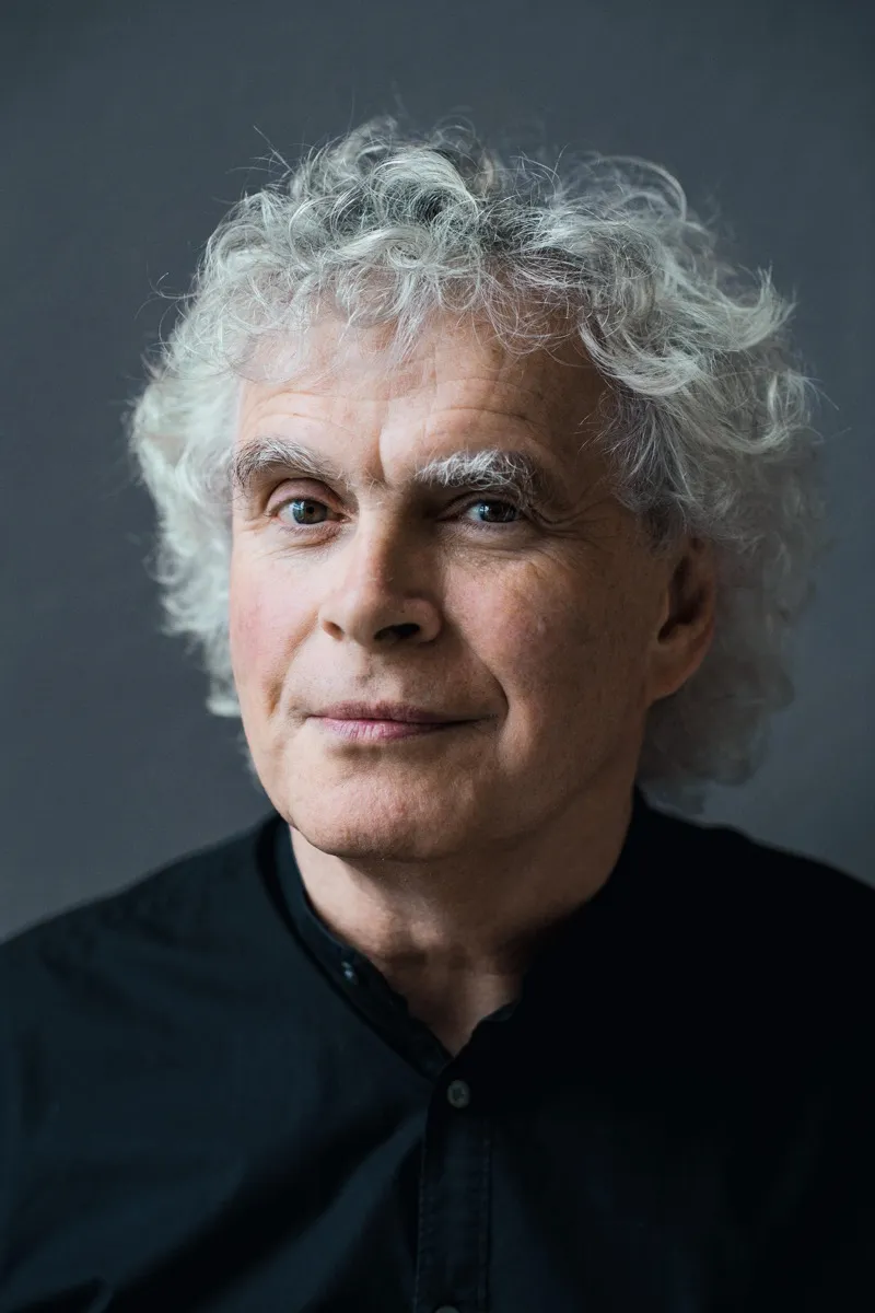 Conductor Sir Simon Rattle